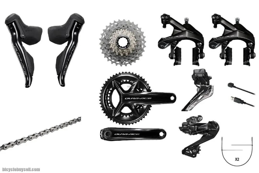 Shimano Dura Ace Di2 R9200/R9250 Groupset - 2x12-Speed Rim Brake