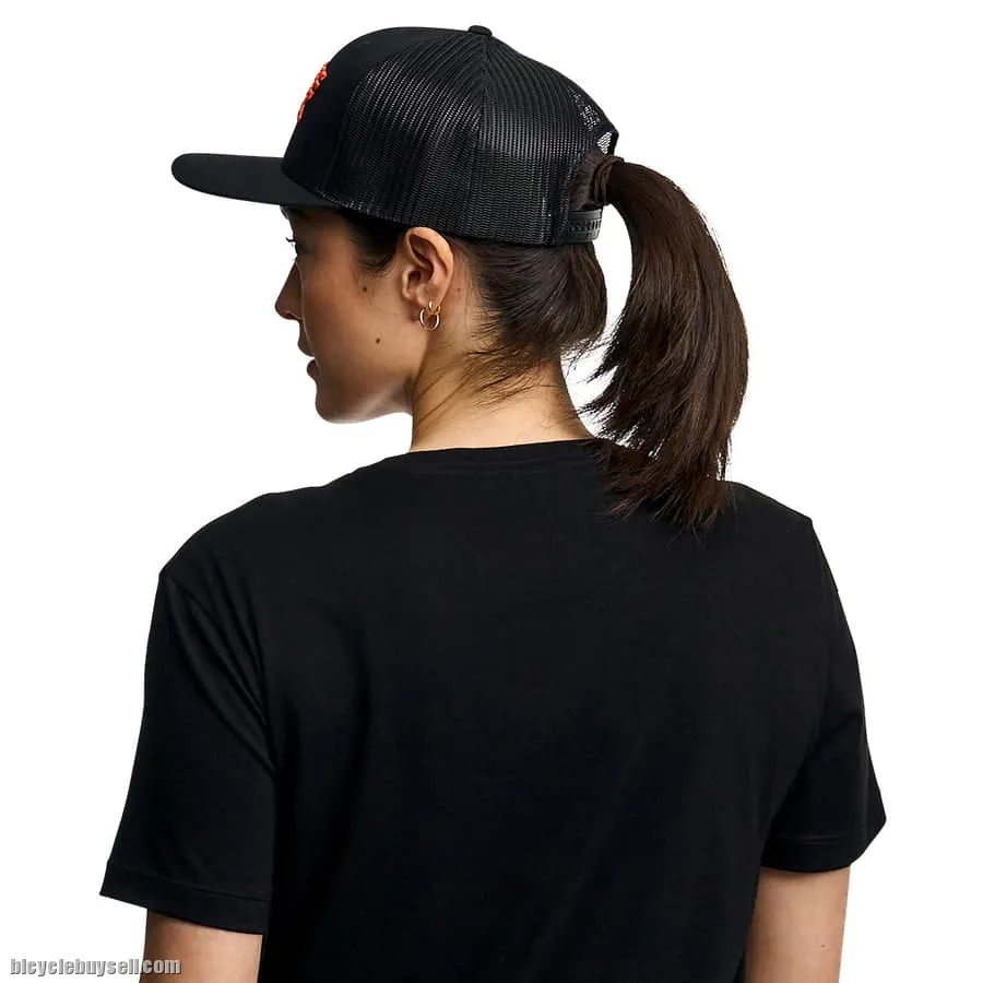 Fox Stacked Flat Brim Trucker