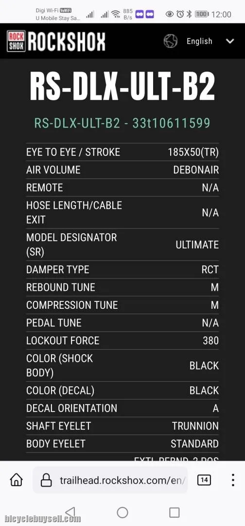 rockshox deluxe ultimate