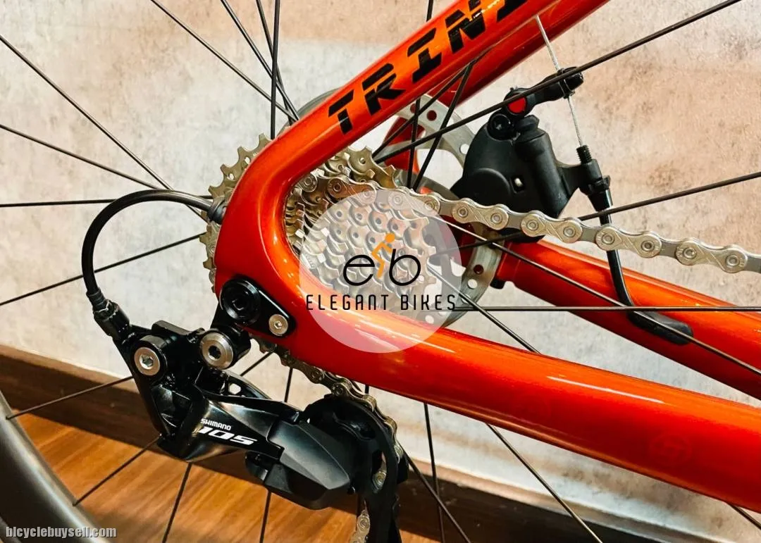NEW TRINITY ROAD UCI FRAME AERO 11SP R7000 SHIMANO CARBON WHEELSET