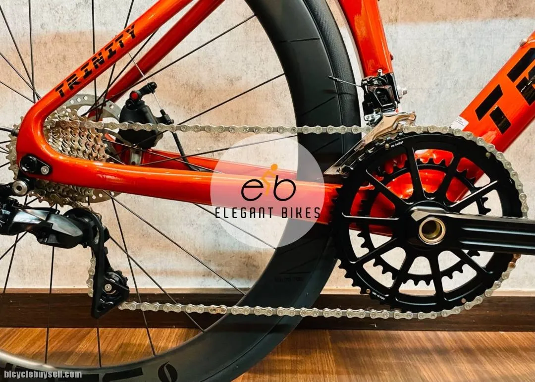 NEW TRINITY ROAD UCI FRAME AERO 11SP R7000 SHIMANO CARBON WHEELSET