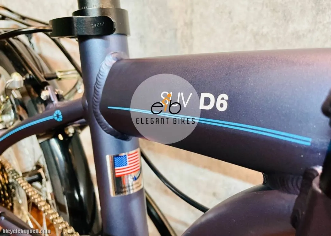 NEW USA DAHON SUV D6 SPEED ALLOY FRAME (MODEL 2022)