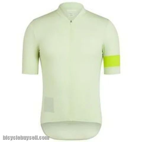 RAPHA MENâ€™S CLASSIC FLYWEIGHT JERSEY â€“ LIGHT GREEN/LIME GREEN AUTHENTIC
