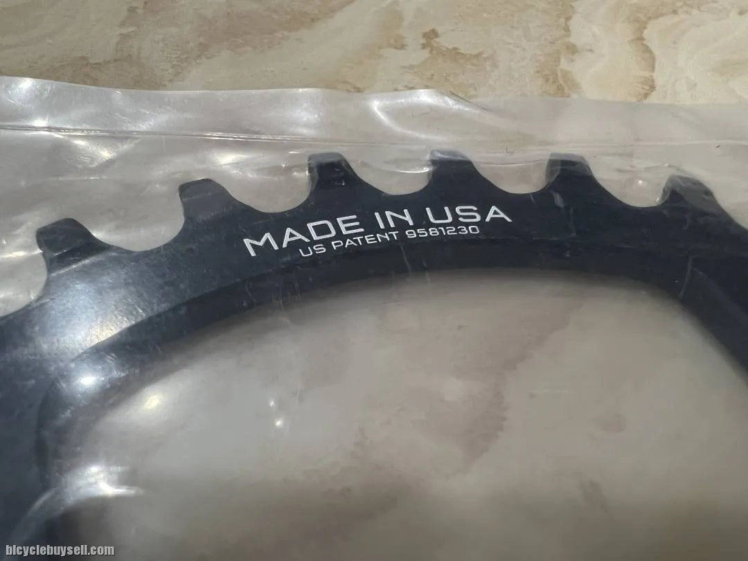 Wolf Tooth PowerTrac Elliptical Drop-Stop Chainring 36t 104 BCD