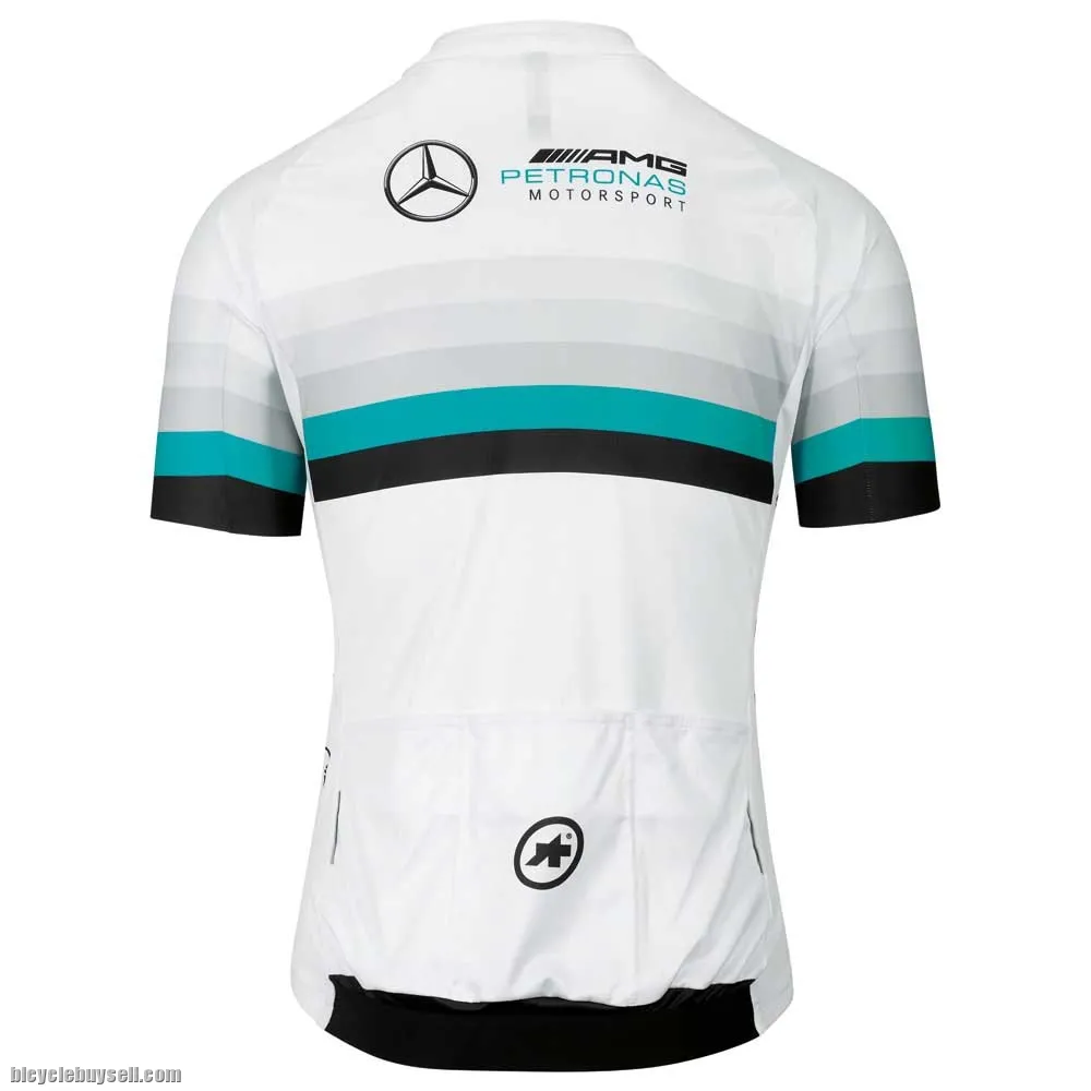 Petronas AMG Mercedes race cut cycling jersey with cool tech polyester fabric READY STOCK