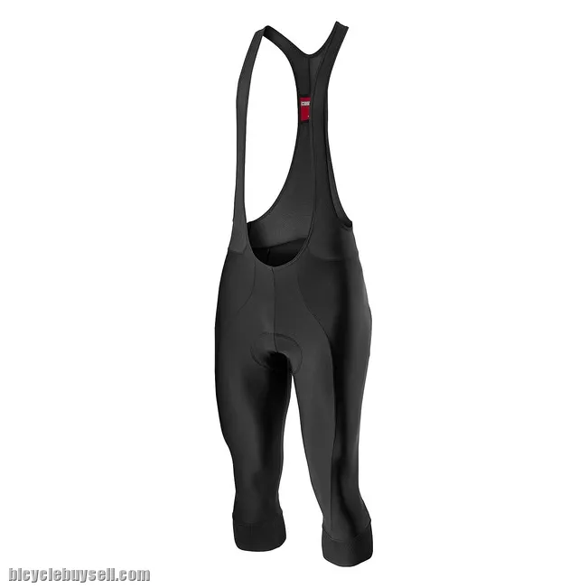 CASTELLI ENTRATA 2 BIB KNICKER 3/4 BIBS KISS AIR 2 PADDING PREMIUM BICYCLE PANTS ORIGINAL WITH BARCO
