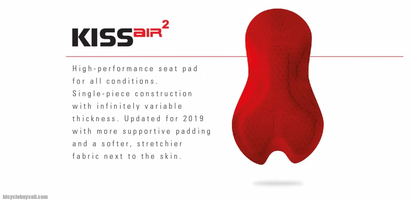 CASTELLI ENTRATA 2 BIB KNICKER 3/4 BIBS KISS AIR 2 PADDING PREMIUM BICYCLE PANTS ORIGINAL WITH BARCO