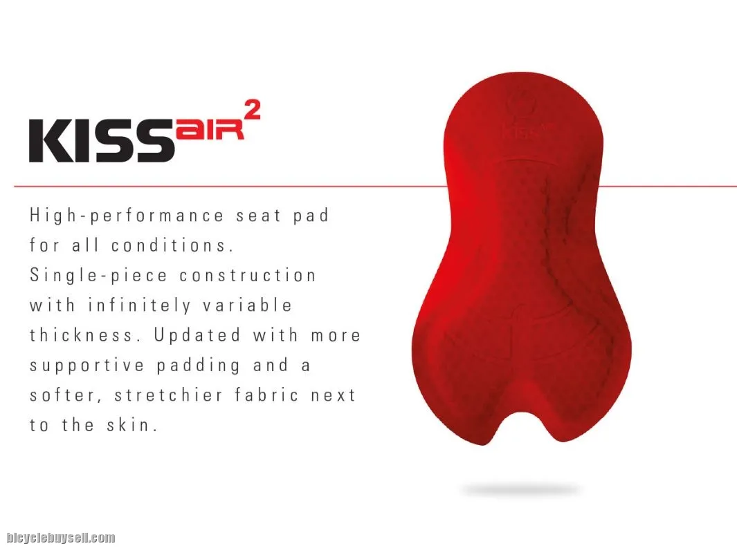 CASTELLI COMPETIZIONE BIBSHORT KISS AIR 2 PAADING PREMIUM BICYCLE BIB SHORT MADE IN ITALY