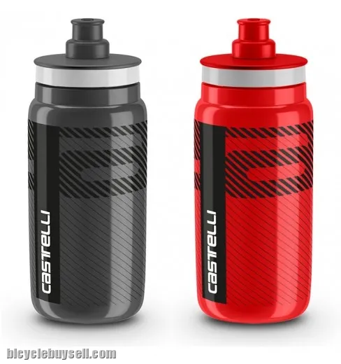 CASTELLI WATER BOTTLE BY ELITE 550ML FLY TEAM CYCLING WATER BOTTLE