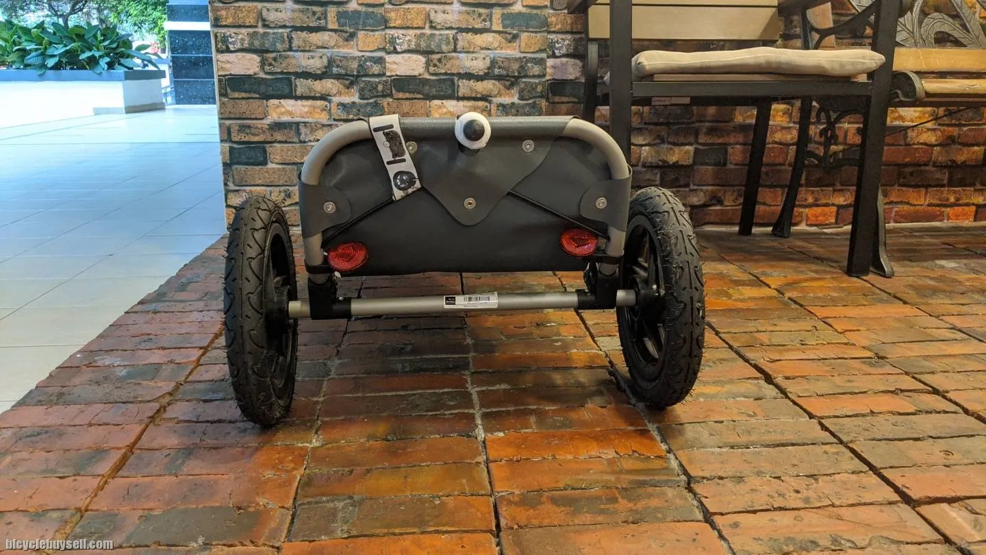 Burley Travoy Cargo Trailer - Silver