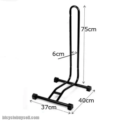 Bicycle Cycling Bike Floor Parking Rack Storage Stand Repair Stand Rack Holder Black