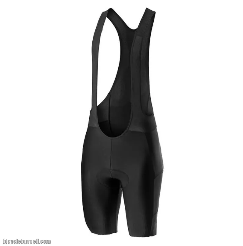 CASTELLI UNLIMITED BIBSHORT KISS Air2 seat pad for long-distance comfort Cargo Pocket