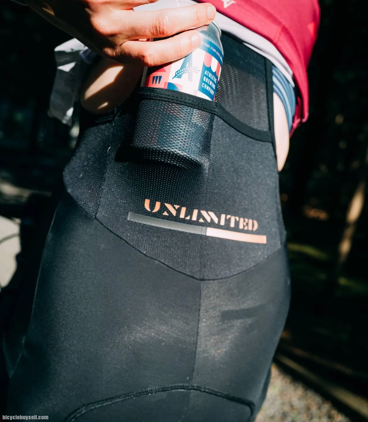 CASTELLI UNLIMITED BIBSHORT KISS Air2 seat pad for long-distance comfort Cargo Pocket