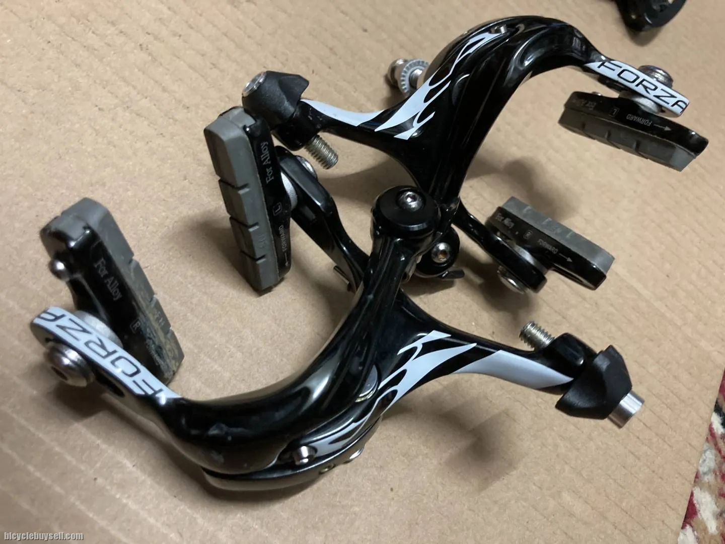road rim brake set