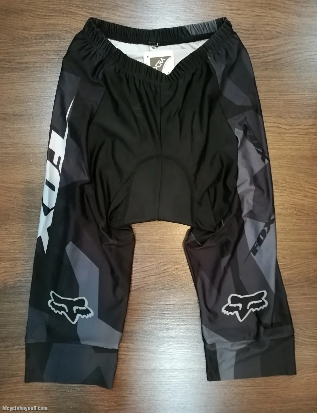 Fox 3/4 cycling pant 3/4 suku MTB dengan Bio-Softal gel pad READY STOCK