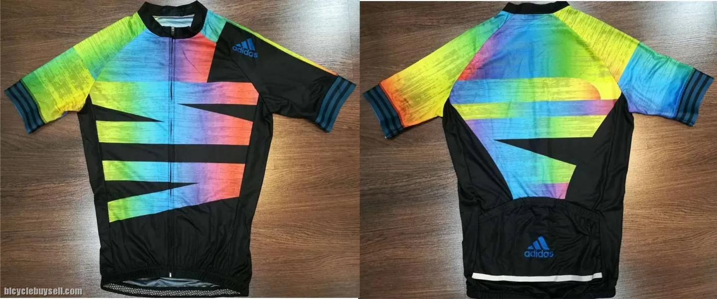 Adidas cycling jersey with Italy elastic arm band MTB road bike  ready stock
