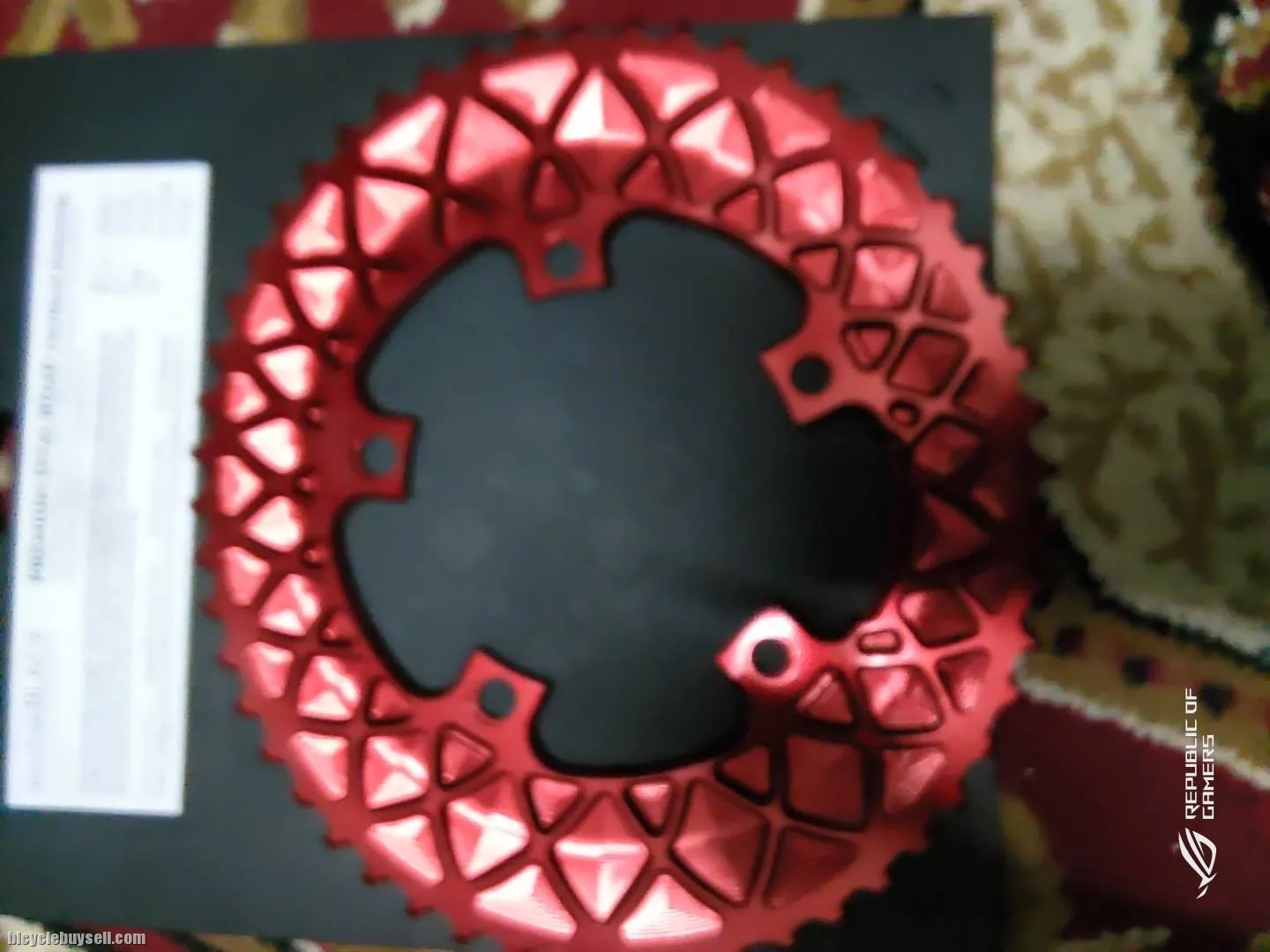 Absolute black chainring Road bike crankset