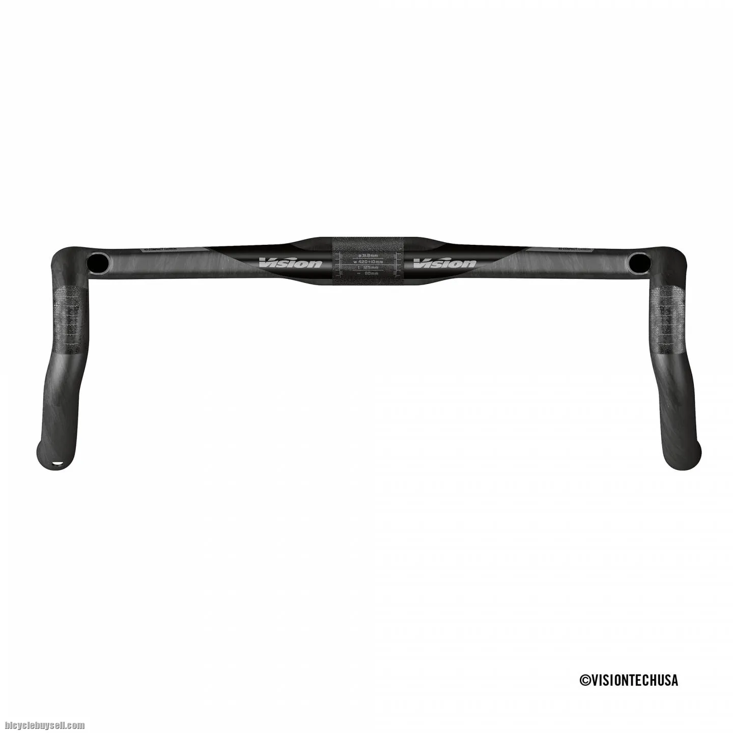 VISION TRIMAX CARBON AERO COMPACT HANDLEBARS Di2  READY INTERNAL CABLE ROUTING ROAD BIKES