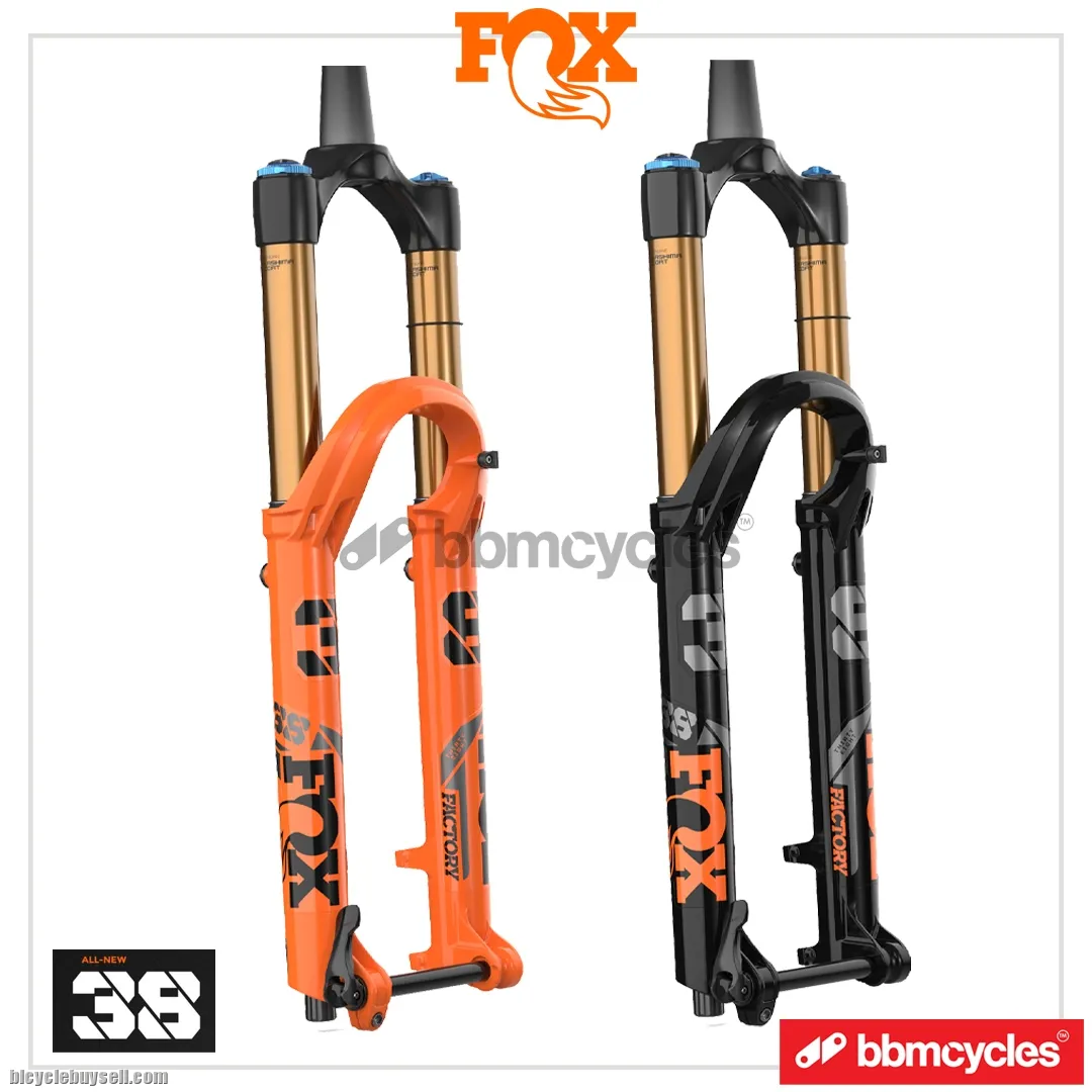 2021 FOX 38 Factory Suspension Fork - 29", 180 mm, 15QR x 110 mm, 44 mm Offset GRIP 2 Kashima Coat