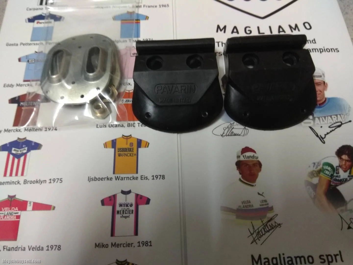 Pavarin Pro Toeclip Cleats
