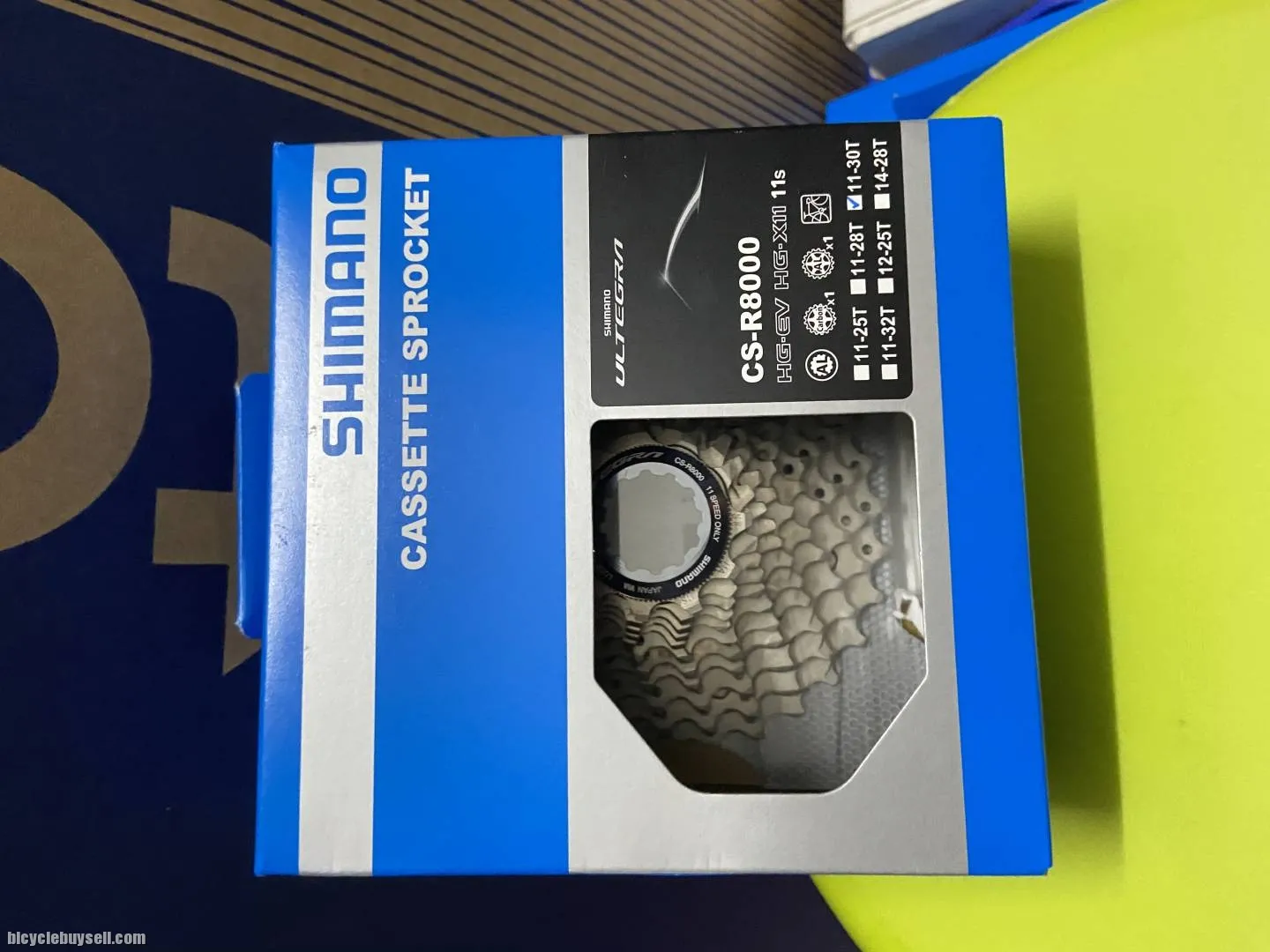Shimano Cassette 11speeds Ultegra 34T,32T and 30T.