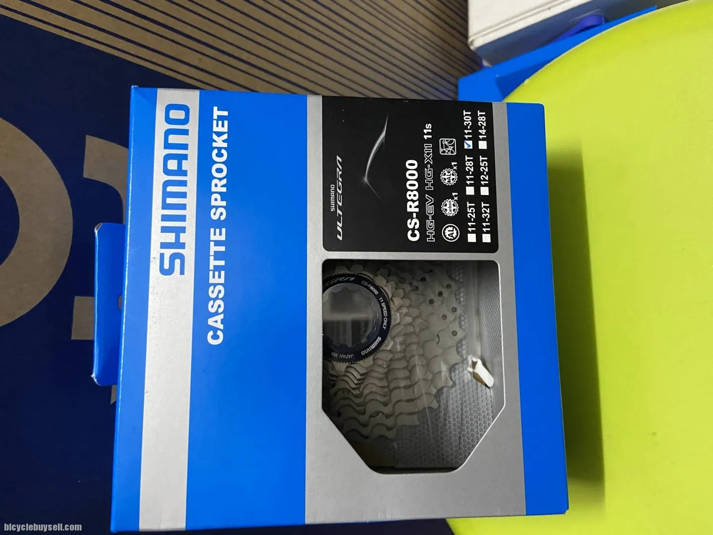 Shimano Cassette 11speeds Ultegra 34T,32T and 30T.