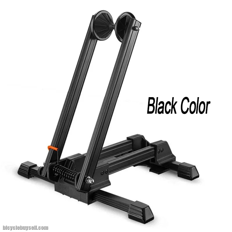 FOLDABLE SINGLE BICYCLE STAND ALUMINIUM SMALL EASY TO CARRY FOR ROADBIKE | BLACK MTB | FOLDING BIKES
