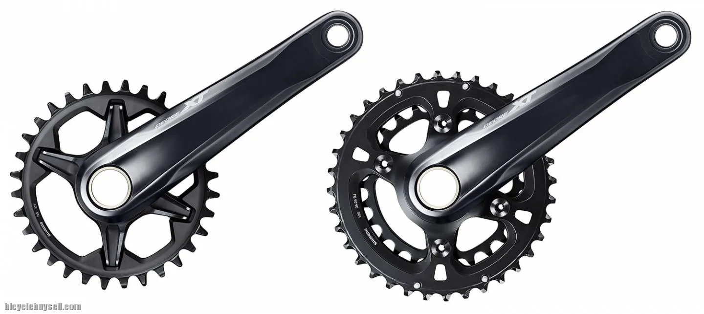 SHIMANO XT M8100/M8120 CRANK(DOUBLE AND SINGLE CRANK)