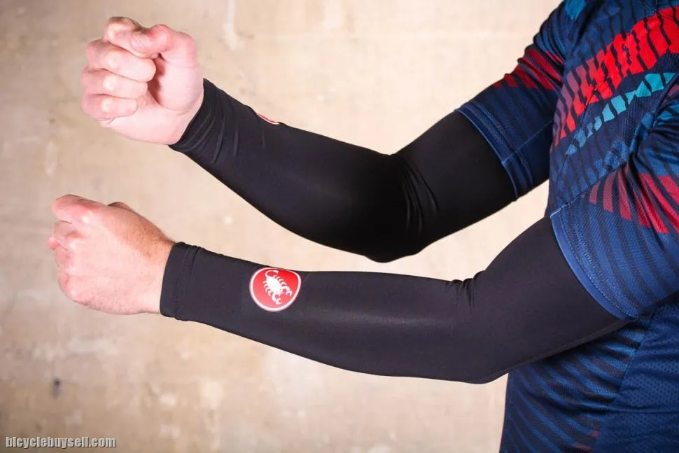 CASTELLI UPF 50+ LIGHT ARM SLEEVES ARM WARMERS CYCLING PREMIUM