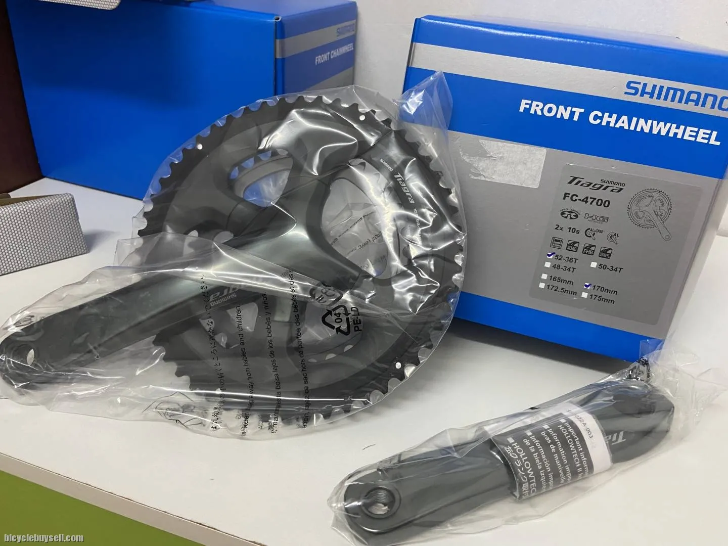 Shimano tiagra crankset 50/34T 170mm