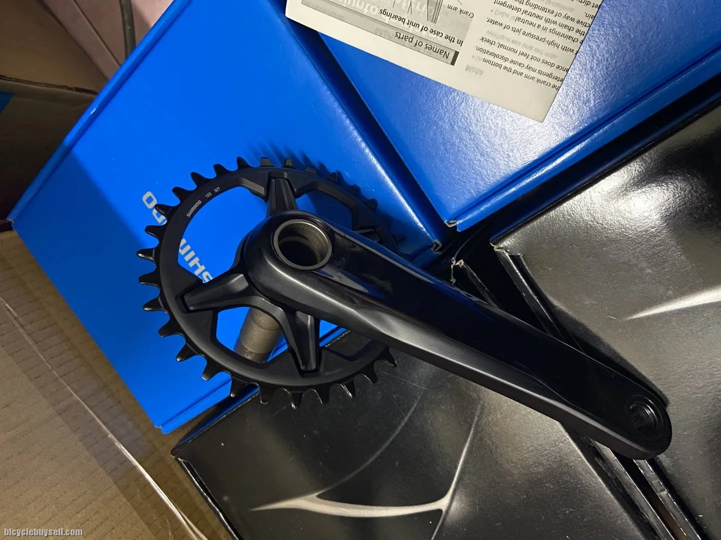 MTB crankset. XT 12speeds 32T 170mm. (New)