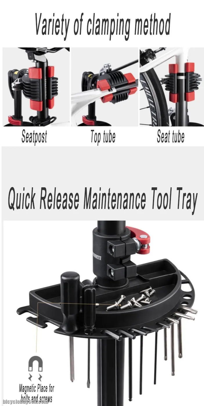 Repair Stand for maintenance Roadbikes MTB Foldies for all types of bicycles