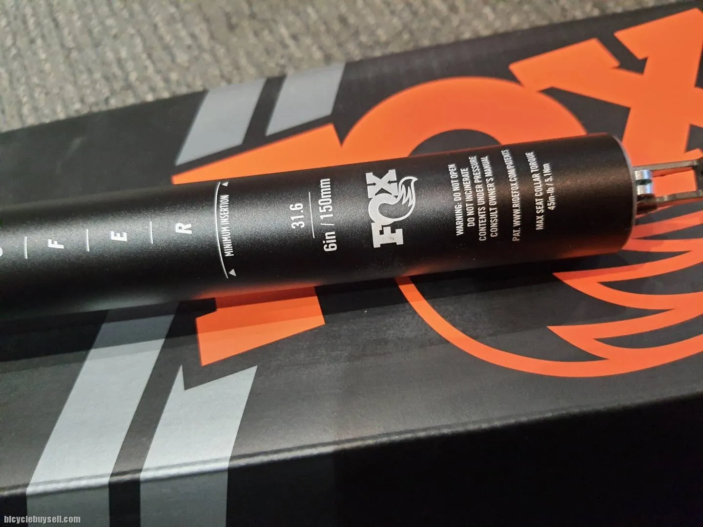 2023 FOX TRANSFER 30.9MM/31.6MM(150mm)