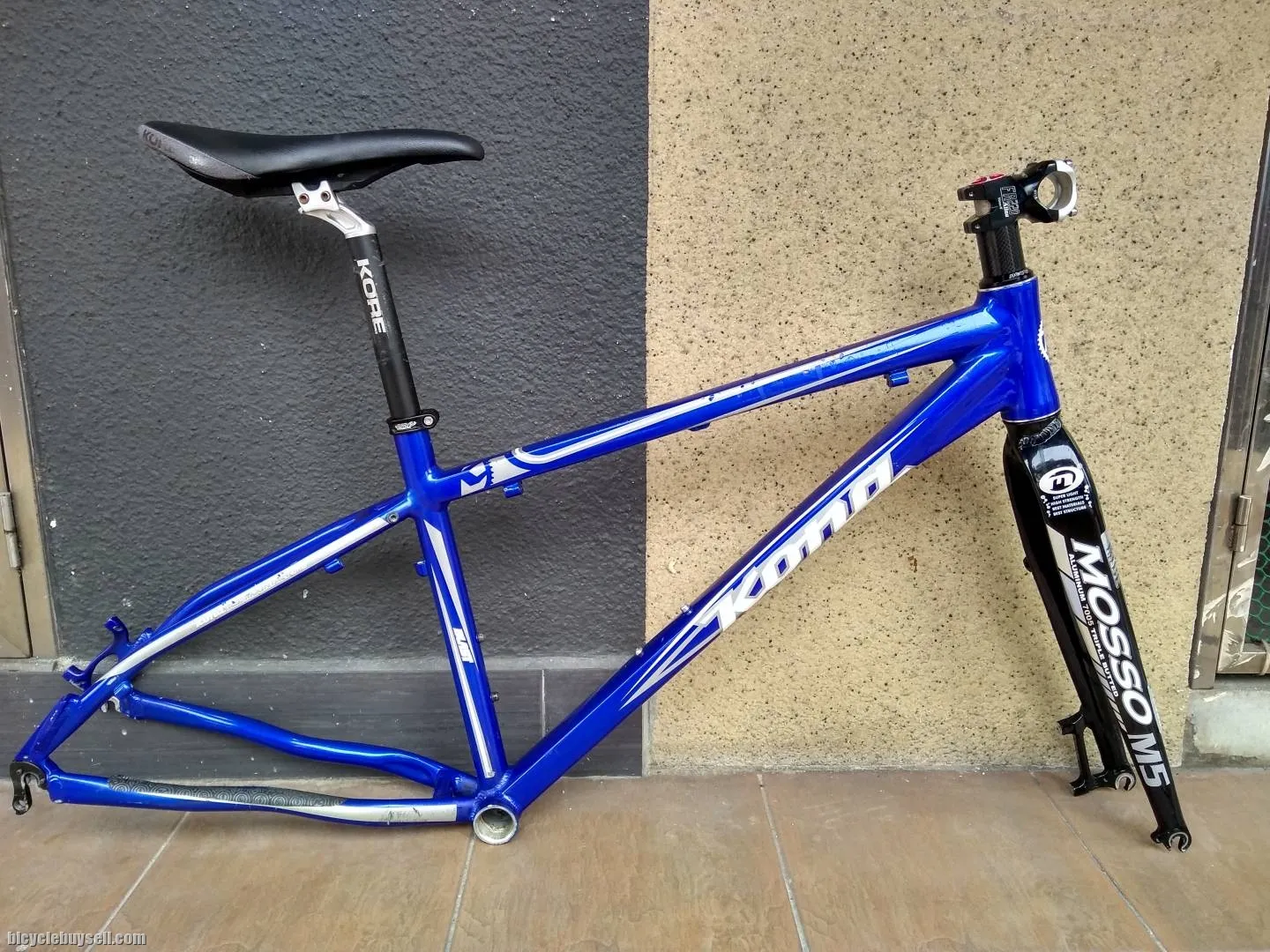 SOLD - Kona Frame +Fork+Seatpost+ Saddle