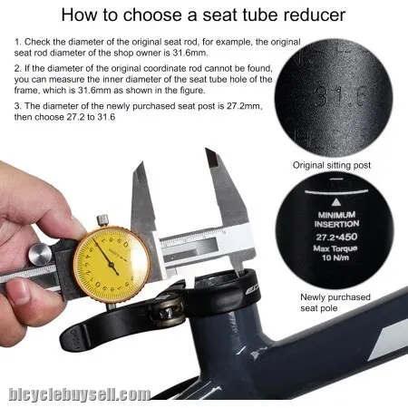 Toopre Seatpost Sleeve Reducer Convertor - free pos