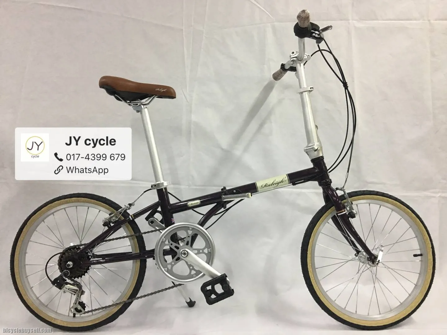 RALEIGH CLASSIC 20" FOLDING BIKE 7 SPD