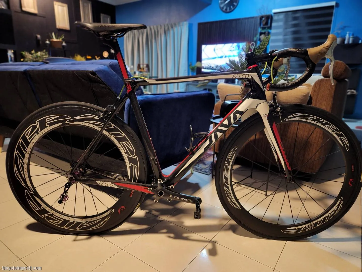 Frameset Java Falco Sz 52 inc Wheelset