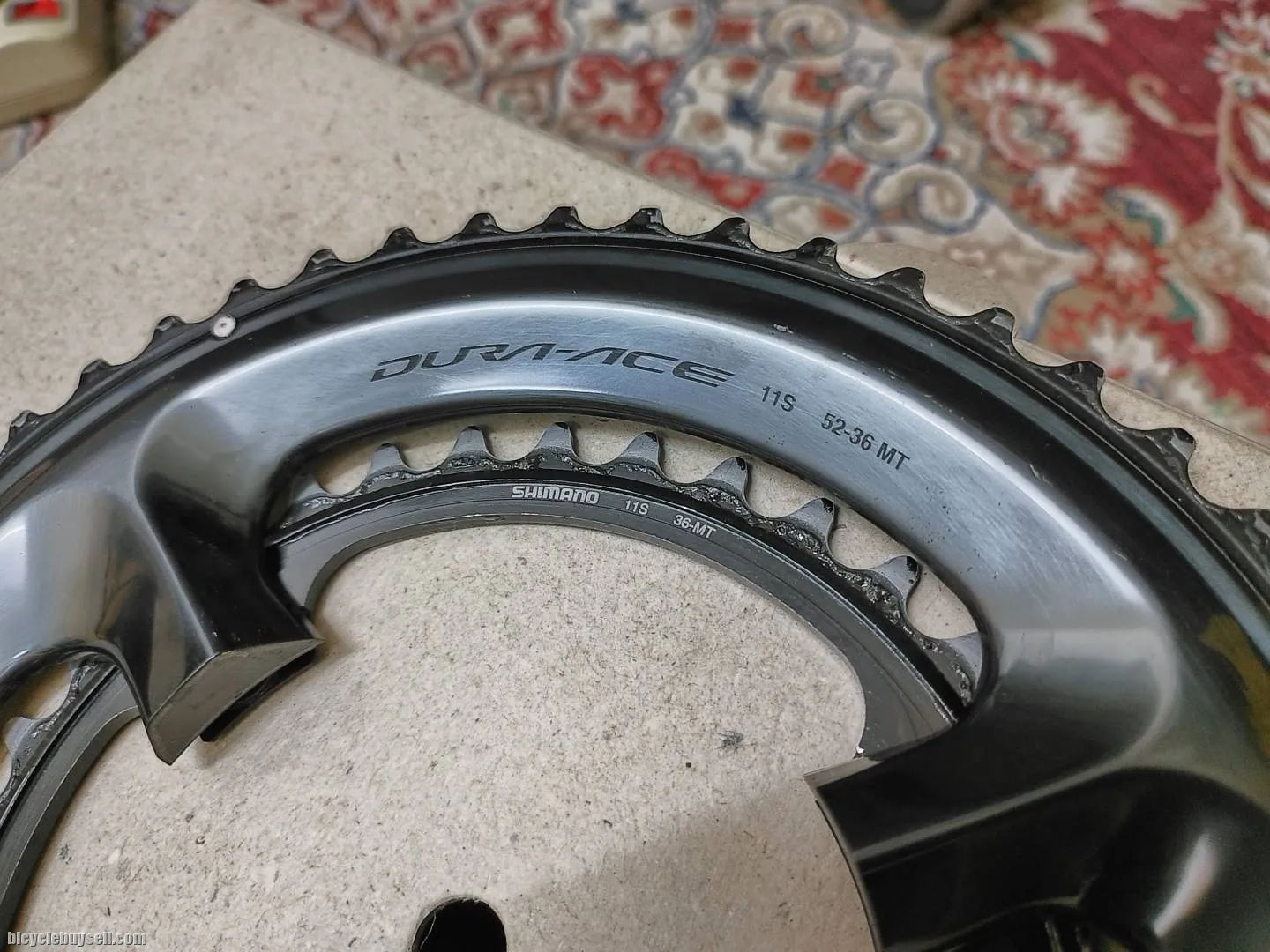 WTS Shimano Dura Ace Chainring 52t/36t