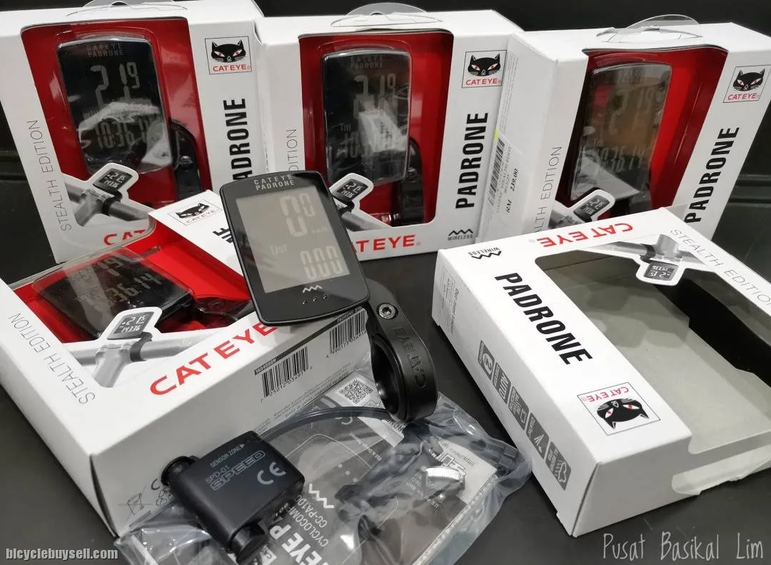 Cateye Padrone Wireless Meter  (Stealth Edition)