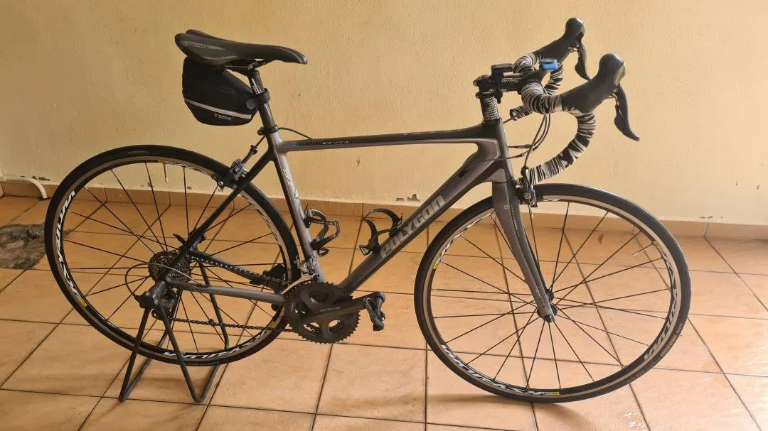 Pre-Loved Polygon Road Bike for sale