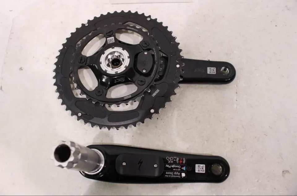 Original genuine Speacialized S-works power meter crankset 172.5mm , dual side leg measurement .BB30