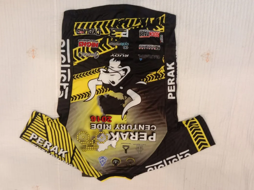 perak century ride jersey new
