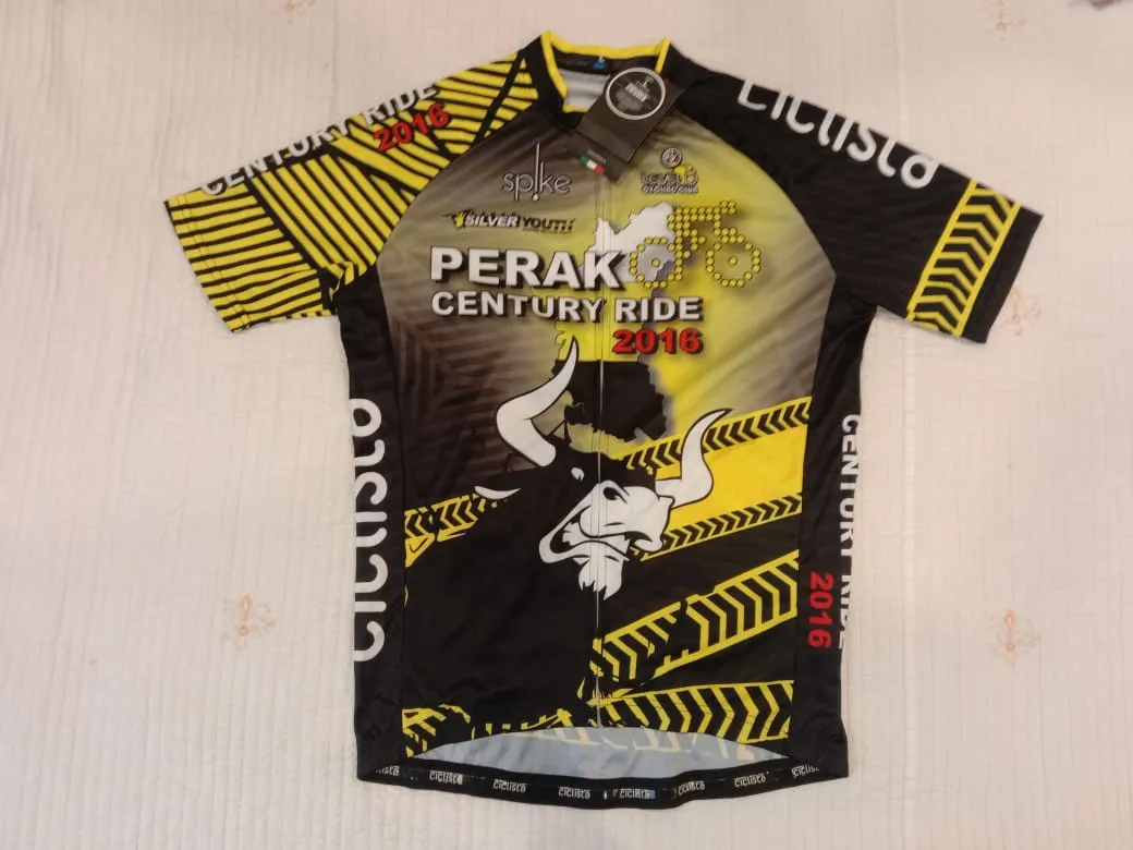 perak century ride jersey new