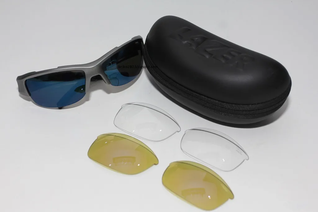 Lazer Argon AR1 Matte Gun Metal - 3 lenses