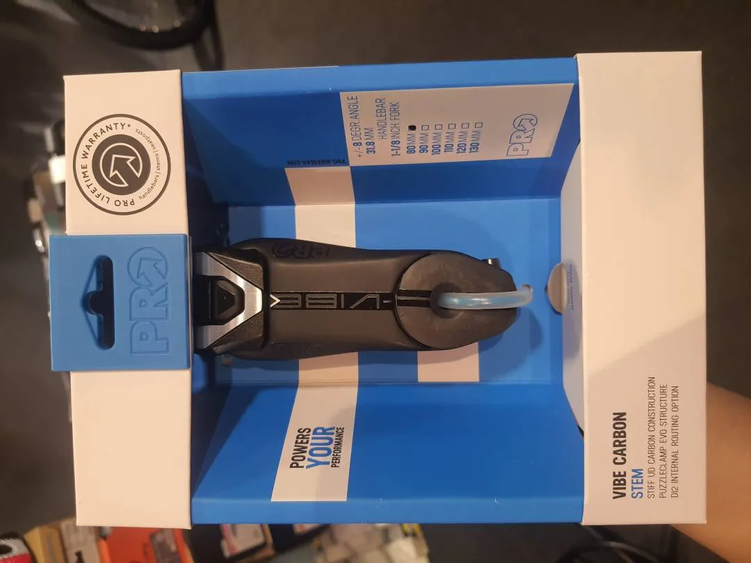 2023 PRO VIBE CARBON Stem UD Carbon