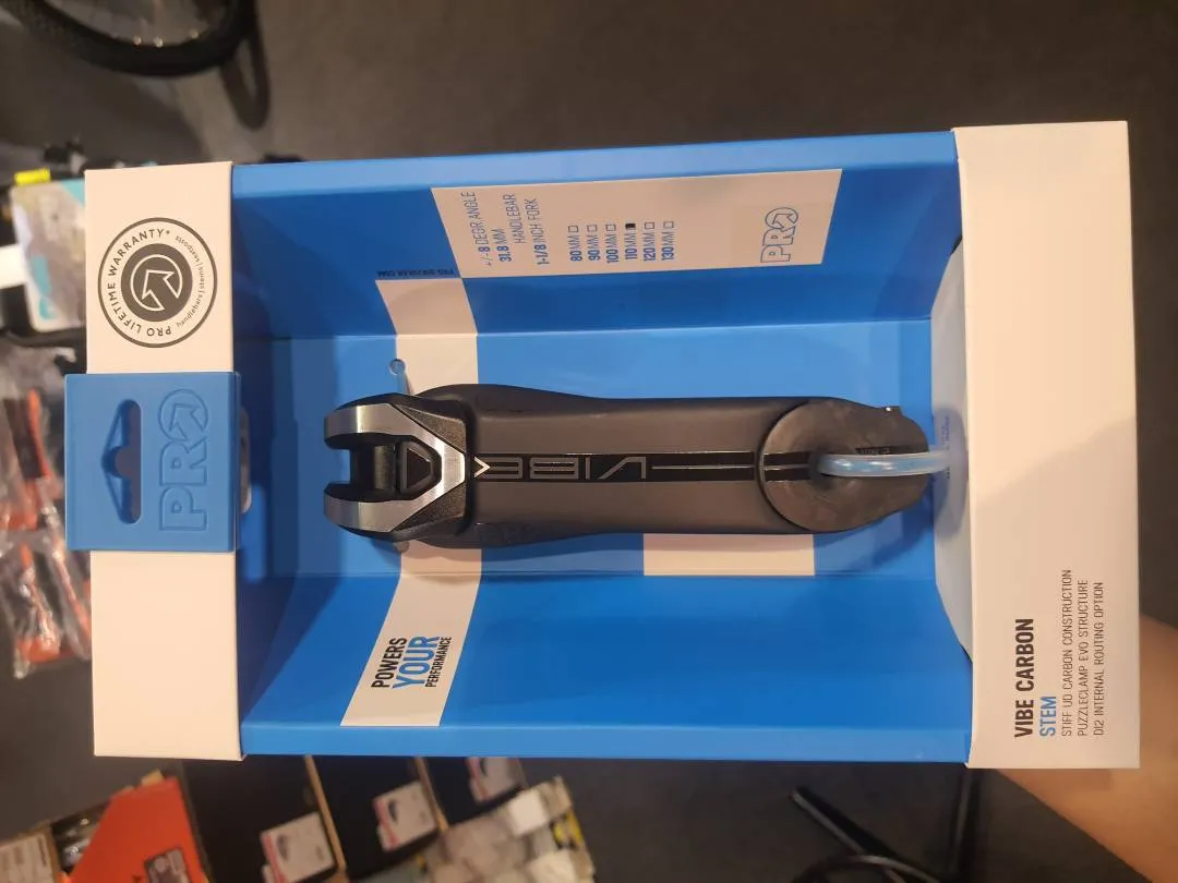 2023 PRO VIBE CARBON Stem UD Carbon