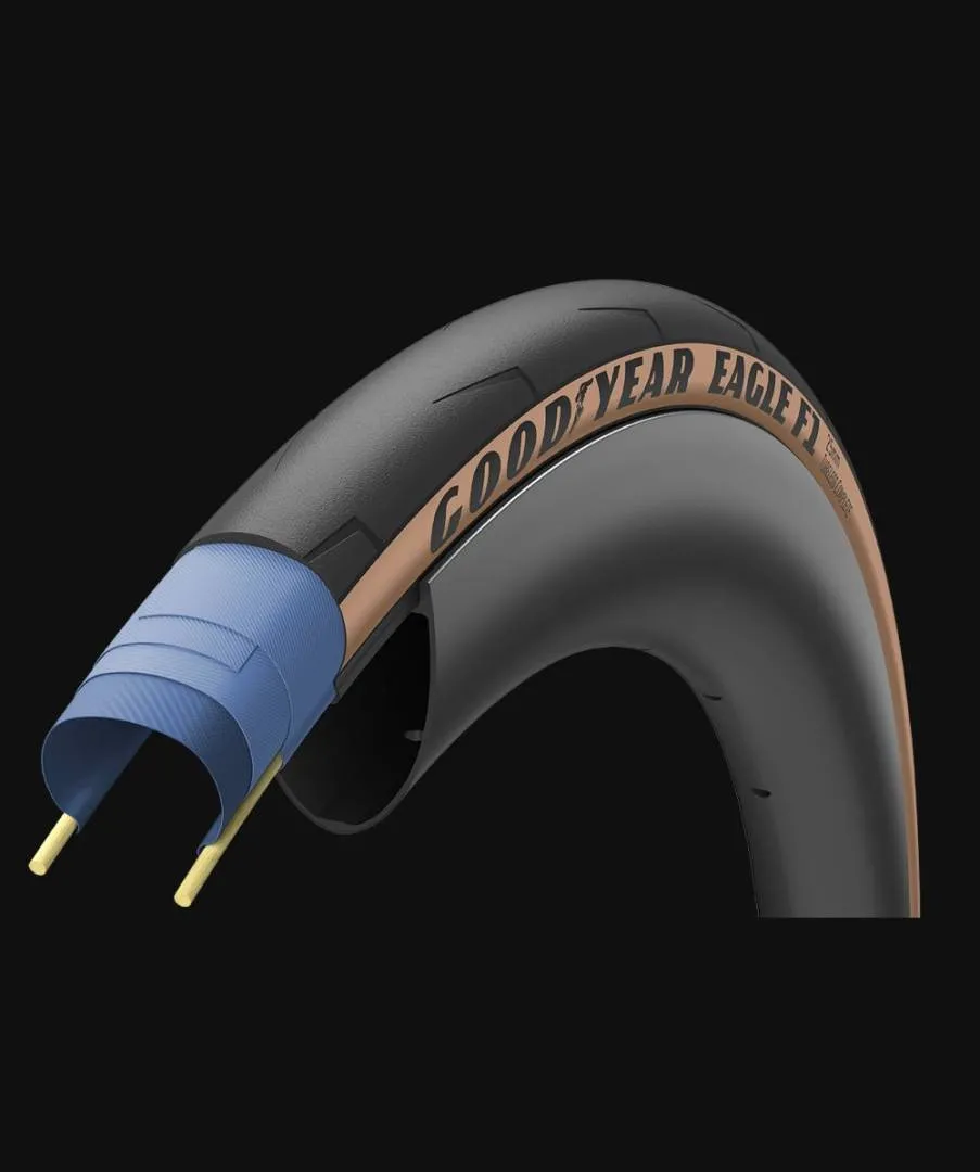 GOODYEAR EAGLE F1 Road Tire 700x25c Tubeless Complete