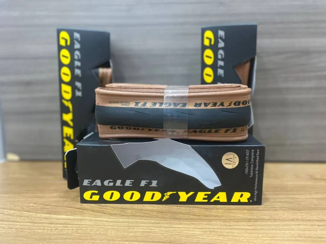 GOODYEAR EAGLE F1 Road Tire 700x25c Tubeless Complete