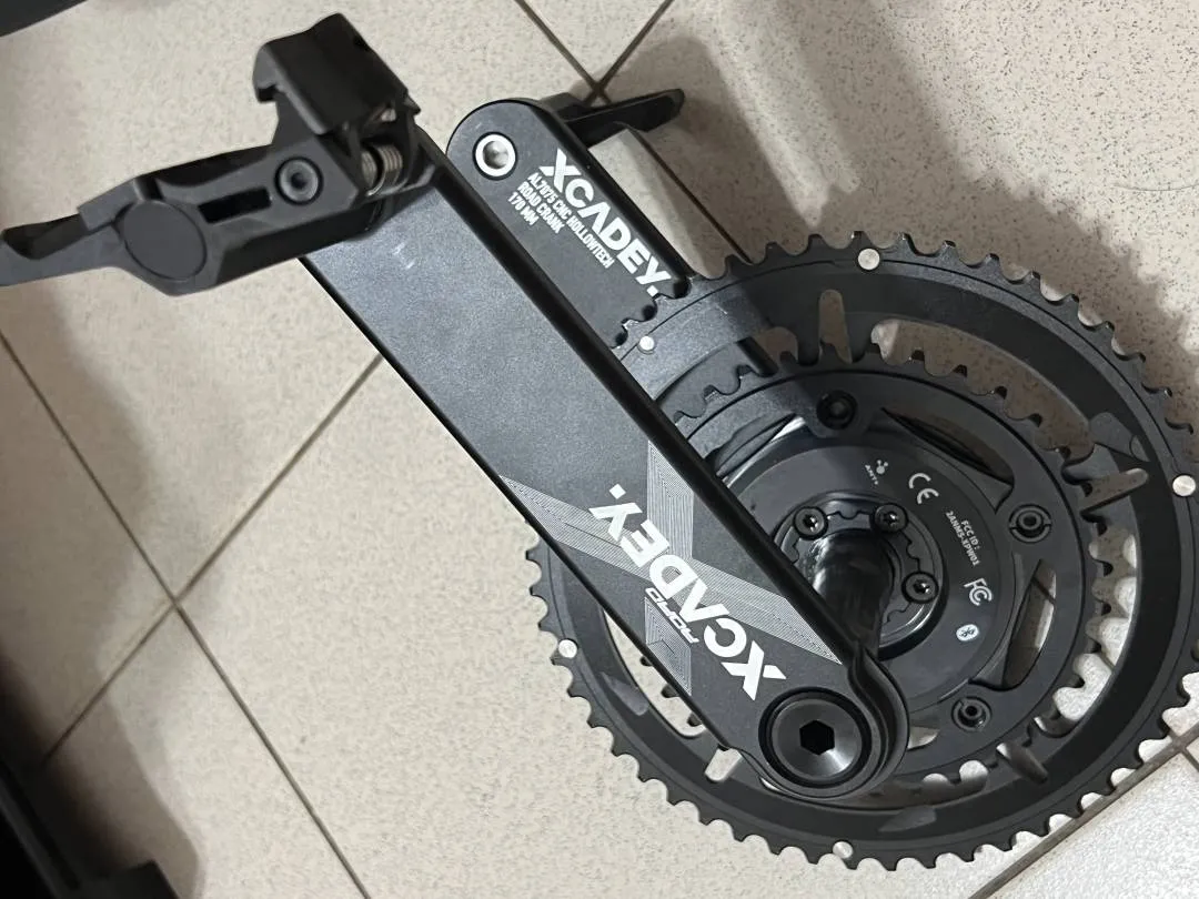 xcadey power meter 170cm 52/36