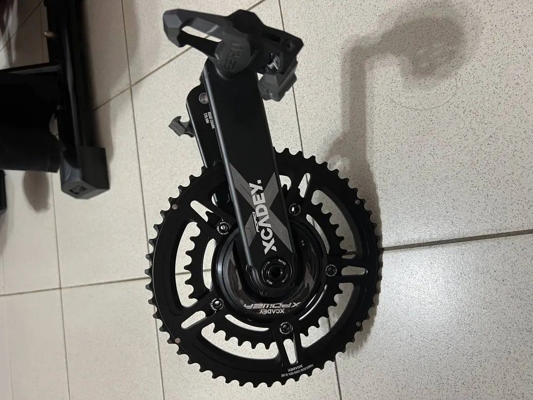 xcadey power meter 170cm 52/36